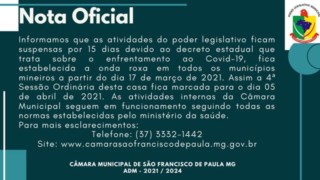 Nota Oficial Nota Oficial